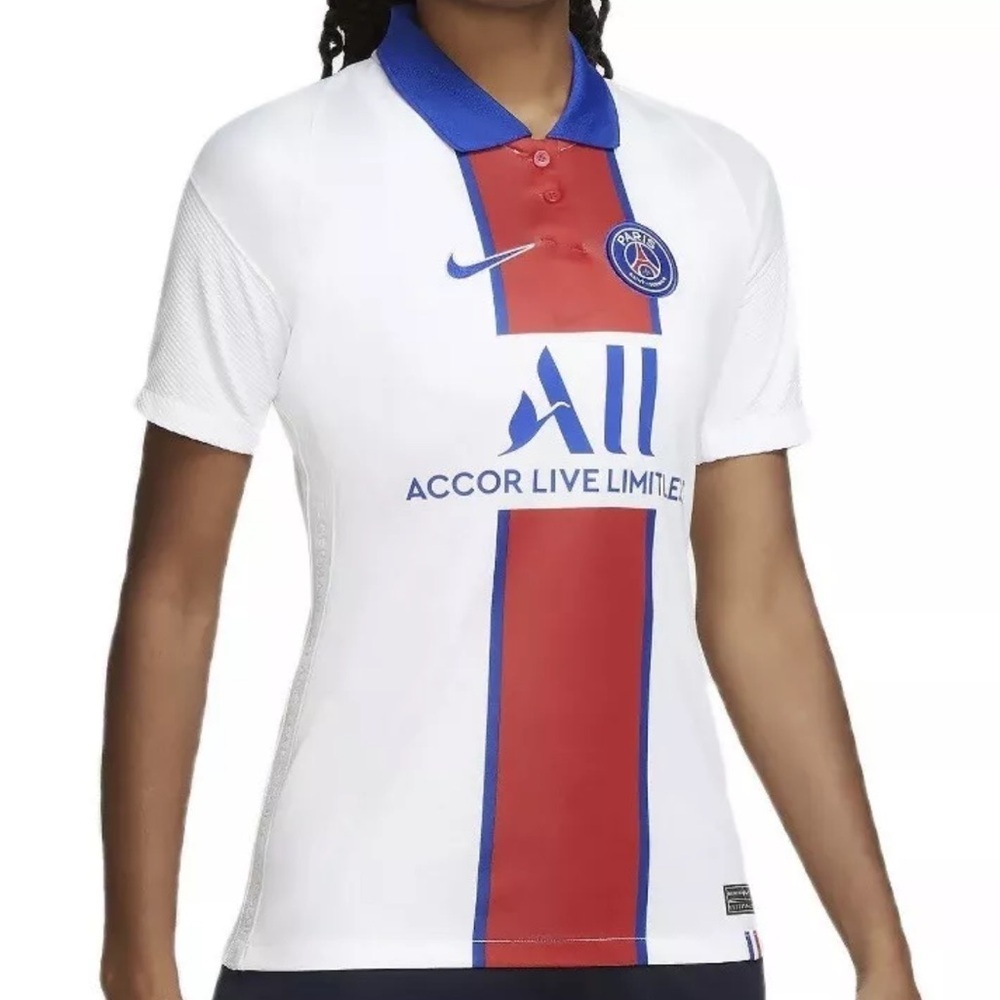 Nike Paris Saint-Germain FC PSG Women's Soccer Jersey Size L - Large - NWT $90